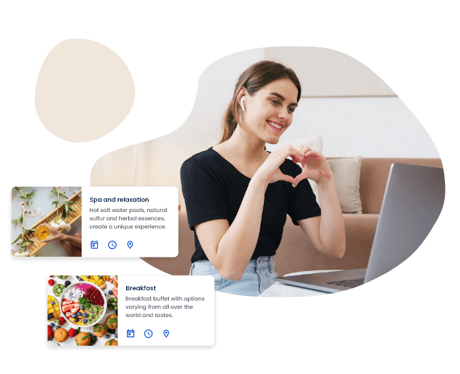 Digital marketplace of experiences and services for Destination Management Organizations